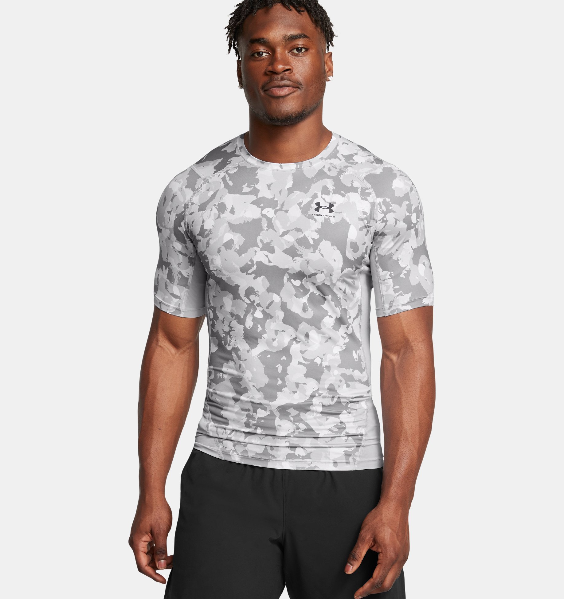 Men's HeatGear® Printed Short Sleeve | Under Armour Men's HeatGear® Printed Short Sleeve | Under Armour